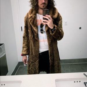 Vintage Fur Coat Jacket Costume Photoshoot Luxury